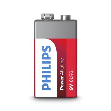 Philips Power Alkaline Batterij 6LR61P1B/10