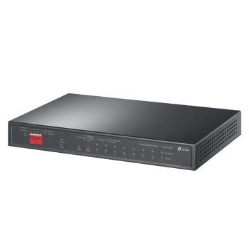 TP-Link TL-SG1210PP netwerk-switch Unmanaged Gigabit Ethernet (10/100/1000) Power over Ethernet (PoE) Zwart (TL-SG1210PP) thumbnail