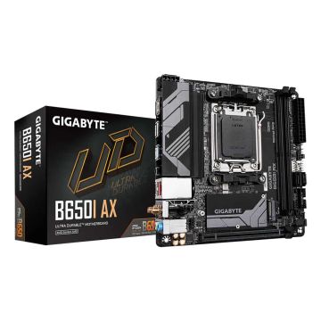 GIGABYTE B650I AX moederbord AMD B650 Socket AM5 mini ITX (B650I AX) thumbnail