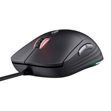 Trust GXT 925 Redex II Gaming Muis - Bedrade gamingmuis – 6 programmeerbare knoppen – 10000 DPI – Zwart (25125) thumbnail