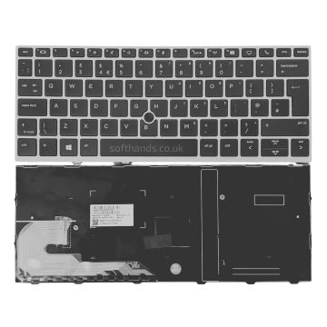 HP Kit-Keyboard Assembly UK (A010742) thumbnail