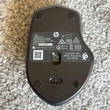 HP SPS-MOUSE HP BLK WIRELESS SILENT (M12996-001) thumbnail