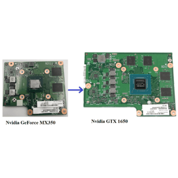 HP SPS-PCA,dGPU NV GTX1650,GDDR6 4GB, CONTI (M82189-001) thumbnail