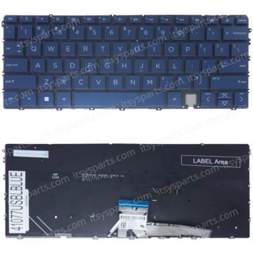 HP SPS-KEYBOARD NFB BL INTL (N10736-B31) thumbnail