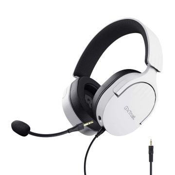 Trust GXT 489W Fayzo Gaming Headset - Multi-platform gamingheadset – Afneembare microfoon – 50 mm drivers – Zwart/Wit (25210) thumbnail