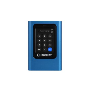 Kingston Technology IronKey 3840GB Vault Privacy 80 XTS-AES 256-bits beveiligde externe SSD (IKVP80ES/3840G) thumbnail