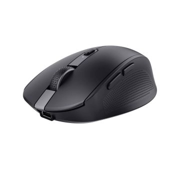 Trust Ozaa Compact Draadloze Muis - Multi-device muis – Stille knoppen – RF+Bluetooth – Zwart (24819) thumbnail