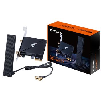 GIGABYTE GC-WIFI7 netwerkkaart Intern WLAN / Bluetooth 5800 Mbit/s (GC-WIFI7) thumbnail