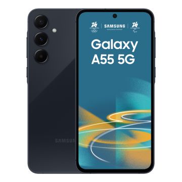 Samsung Galaxy A55 5G 16,8 cm (6.6") Hybride Dual SIM Android 14 USB Type-C 8 GB 128 GB 5000 mAh Marineblauw (SM-A556BZKAEUE) thumbnail
