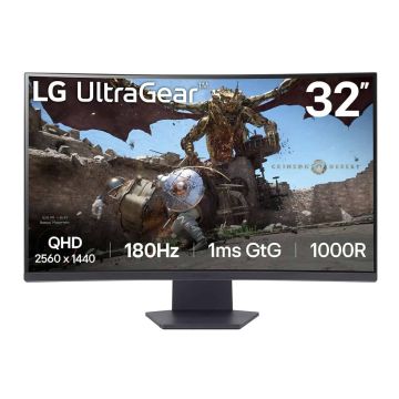 LG 32GS60QC-B computer monitor 80 cm (31.5") 2560 x 1440 Pixels Quad HD LCD Zwart (32GS60QC-B.AEUQ) thumbnail
