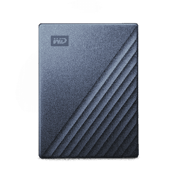 Western Digital 2,5 WD My Passport Ultra 6TB Blue USB-C/USB3.0 HDD 6,35cm 2,5Zoll Metal finish RTL portable external (WDBEJA0060BBL-WESN) thumbnail