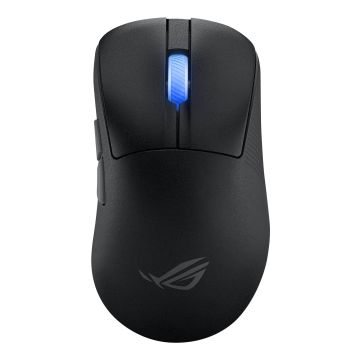 ASUS ROG Keris II Ace Wireless AimPoint Black muis Gamen Rechtshandig RF Wireless + Bluetooth + USB Type-A Optisch 42000 DPI (90MP03N0-BMUA00) thumbnail