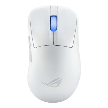 ASUS ROG Keris II Ace Wireless AimPoint White muis Gamen Rechtshandig RF Wireless + Bluetooth + USB Type-A Optisch 42000 DPI (90MP03N0-BMUA10) thumbnail