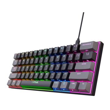 Trust GXT 923 YBAR Gaming Muis - Draadloze gamingmuis – 6 programmeerbare knoppen – 7200 DPI – Zwart (24882) thumbnail