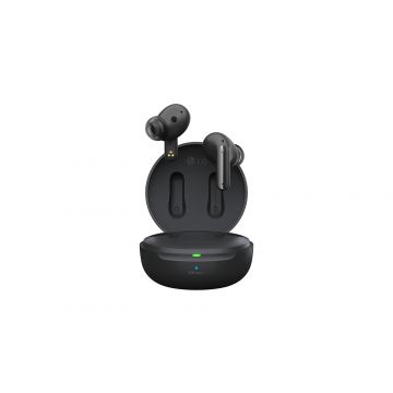 LG TONE-FP8 hoofdtelefoon/headset Hoofdtelefoons True Wireless Stereo (TWS) In-ear Oproepen/muziek USB Type-C Bluetooth Zwart