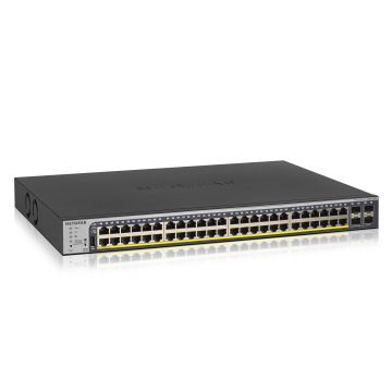NETGEAR GS752TP Managed L2/L3/L4 Gigabit Ethernet (10/100/1000) Power over Ethernet (PoE) 1U Zwart