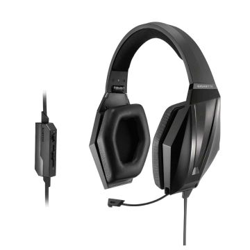 GIGABYTE FORCE H3X hoofdtelefoon/headset Bedraad Hoofdband Gamen Zwart (FORCE H3X) thumbnail