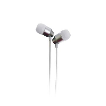 GIGABYTE H11 hoofdtelefoon/headset Hoofdtelefoons Bedraad In-ear Gamen Zilver, Wit (H11) thumbnail