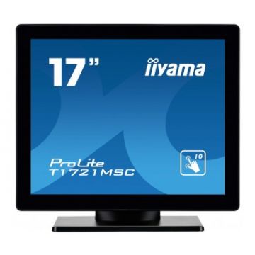 iiyama T1721MSC-B1 POS-monitor 43,2 cm (17") 1280 x 1024 Pixels SXGA Touchscreen