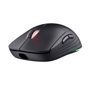 Trust GXT 927 Redex+ Gaming Muis - Draadloze gamingmuis – 6 programmeerbare knoppen – 25600 DPI – Zwart (25127) thumbnail
