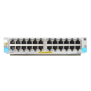 Hewlett Packard Enterprise 24-port 10/100/1000BASE-T PoE+ MACsec v3 zl2 Module network switch module Gigabit Ethernet (J9986A) thumbnail