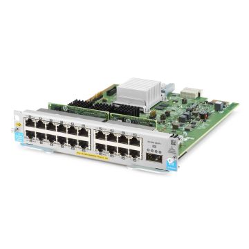 Hewlett Packard Enterprise 20-port 10/100/1000BASE-T PoE+ MACsec / 1-port 40GbE QSFP+ v3 zl2 network switch module Gigabit Ethernet (J9992A) thumbnail