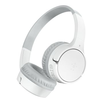 Belkin SOUNDFORM Mini BT On-Ear Kopfhörer für Kinder, weiss (AUD002BTWTV3) thumbnail