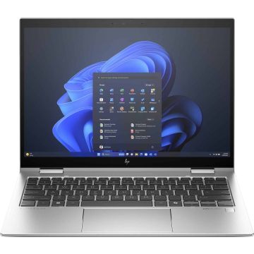 HP Elite x360 830 G11 Intel Core Ultra 7 155U Hybride (2-in-1) 33,8 cm (13.3") Touchscreen WUXGA 16 GB LPDDR5x-SDRAM 512 GB SSD Wi-Fi 6E (802.11ax) Windows 11 Pro AI PC Zilver (9G0H9ET#ABH) thumbnail