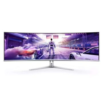 Philips Evnia 8000 49M2C8900L/00 computer monitor 124,2 cm (48.9") 5120 x 1440 Pixels Dual QHD QD-OLED Wit (49M2C8900L/00) thumbnail
