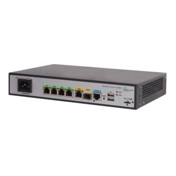 Hewlett Packard Enterprise MSR954 1GbE SFP 2GbE-WAN 4GbE-LAN CWv7 bedrade router Gigabit Ethernet Grijs (JH296A#ABB) thumbnail