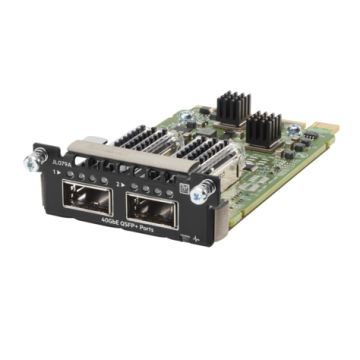 Hewlett Packard Enterprise Aruba 3810M 2QSFP+ 40GbE Module network switch module (JL079A) thumbnail