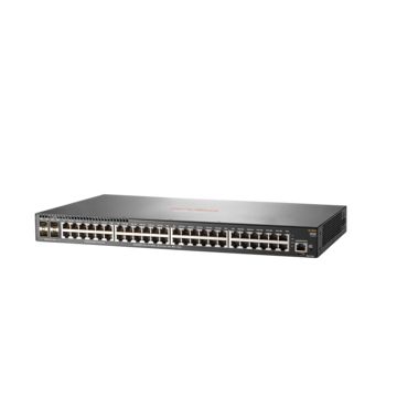 Hewlett Packard Enterprise Aruba 2930F 48G 4SFP+ Managed L3 Gigabit Ethernet (10/100/1000) 1U Grijs (JL254A#ABB) thumbnail