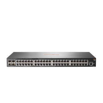 Hewlett Packard Enterprise Aruba 2930F 48G 4SFP Managed L3 Gigabit Ethernet (10/100/1000) 1U Grijs (JL260A#ABB) thumbnail