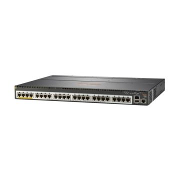 Aruba, a Hewlett Packard Enterprise company Aruba 2930M 24 Smart Rate PoE+ 1-slot Managed Gigabit Ethernet (10/100/1000) Power over Ethernet (PoE) 1U Zwart (JL324A) thumbnail
