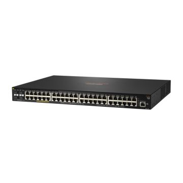Aruba, a Hewlett Packard Enterprise company JL557A netwerk-switch Managed L3 Gigabit Ethernet (10/100/1000) Power over Ethernet (PoE) Zwart (JL557A#ABB) thumbnail