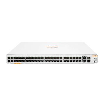 Aruba, a Hewlett Packard Enterprise company Aruba Instant On 1960 48G 2XGT 2SFP+ Managed L2+ Gigabit Ethernet (10/100/1000) 1U Wit (JL808A#ABB) thumbnail