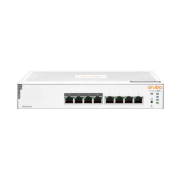 Hewlett Packard Enterprise Aruba Instant On 1830 8G 4p Class4 PoE 65W Managed L2 Gigabit Ethernet (10/100/1000) Power over Ethernet (PoE) 1U (JL811A#ABB) thumbnail