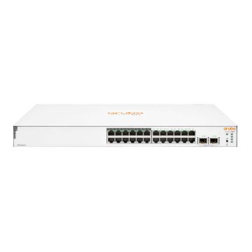Hewlett Packard Enterprise Aruba Instant On 1830 24G 12p Class4 PoE 2SFP 195W Managed L2 Gigabit Ethernet (10/100/1000) Power over Ethernet (PoE) 1U (JL813A#ABB) thumbnail