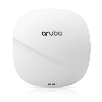 Aruba, a Hewlett Packard Enterprise company Aruba AP-345 (RW) 4300 Mbit/s Wit, Zwart Power over Ethernet (PoE) (JZ031A) thumbnail