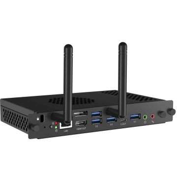 iiyama OPC51204BC-1 PC's/werkstation Intel® Core™ i5 i5-12450H 8 GB DDR4-SDRAM 256 GB SSD Windows 11 IoT Enterprise Mini PC Zwart (OPC51204BC-1) thumbnail