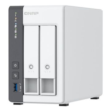 QNAP TS-216G data-opslag-server NAS Tower Cortex-A Cortex-A55 4 GB 0 TB Wit (TS-216G) thumbnail