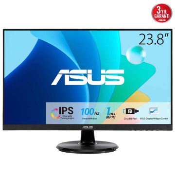 ASUS VA24DQFR computer monitor 60,5 cm (23.8") 1920 x 1080 Pixels Full HD LCD Zwart (90LM0541-B04370) thumbnail