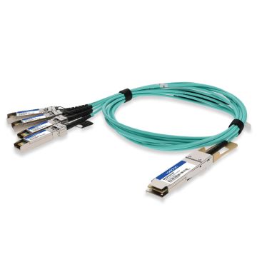 HPE QSFP28 to 4x25Gb SFP28 7m Active Optical Cable (845420-B21) thumbnail
