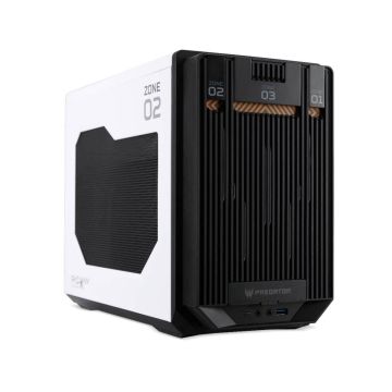 Acer DC.Z3XEE.001 computerbehuizing Desktop Zwart, Wit (DC.Z3XEE.001) thumbnail