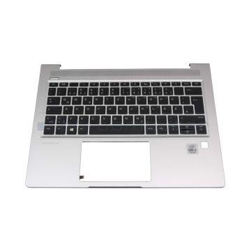 HP 430 G6/G7 Keyboard/Topcover Backlit (fr) (L44547-041) thumbnail