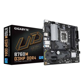 GIGABYTE B760M D3HP DDR4 moederbord Intel B760 Express LGA 1700 micro ATX (B760M D3HP DDR4) thumbnail