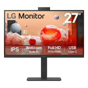 LG 27BA850-B computer monitor 68,6 cm (27") 1920 x 1080 Pixels Full HD Zwart (27BA850-B) thumbnail