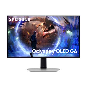 Samsung 27" Odyssey OLED G6 G60SD QHD 240Hz Gaming Monitor (LS27DG600SUXEN) thumbnail