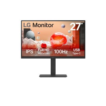LG 27BA650-B computer monitor 68,6 cm (27") 1920 x 1080 Pixels Full HD LCD Zwart (27BA650-B.AEU) thumbnail