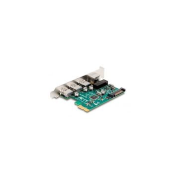 DELOCK PCI Express x1 Karte zu 3 x USB 5 Gbps Typ-A Buchse (90105) thumbnail